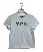 A.P.C.アーペーセー）の古着「VPC Tシャツ　半袖カットソー　Tee」｜ブルー