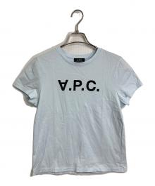 A.P.C.（アーペーセー）の古着「VPC Tシャツ　半袖カットソー　Tee」｜ブルー