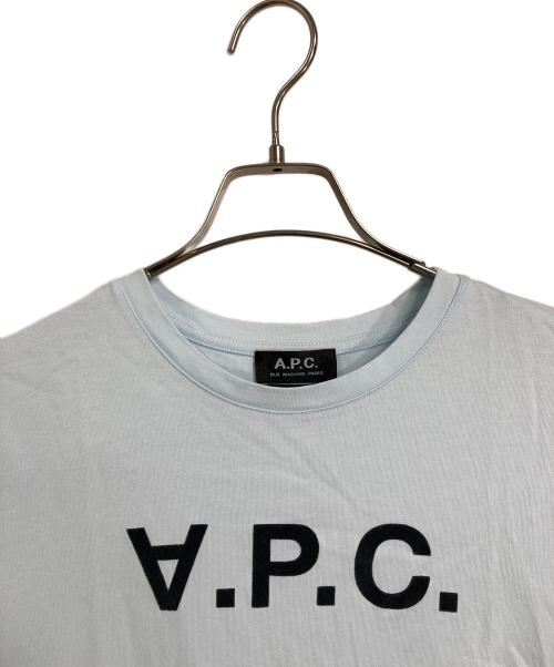 A.P.C.（アーペーセー）A.P.C. (アーペーセー) VPC Tシャツ　半袖カットソー　Tee ブルー サイズ:Sの古着・服飾アイテム