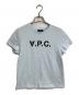 A.P.C.（アーペーセー）の古着「VPC Tシャツ　半袖カットソー　Tee」｜ブルー