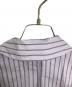 中古・古着 CODE A (コードエー) stripe shirt dress  ストライプシャツドレス　ロングワンピース　日本製 パープル サイズ:XS 未使用品：12000円