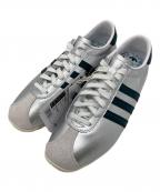 adidasアディダス）の古着「PARIS W　レザースニーカー　」｜シルバー