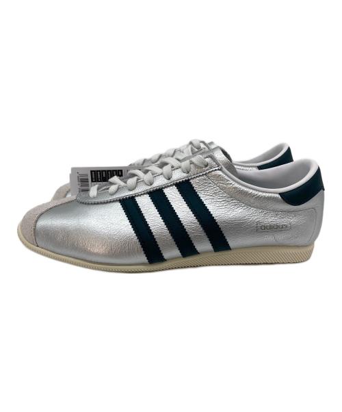 adidas（アディダス）adidas (アディダス) PARIS W　レザースニーカー　 シルバー サイズ:US 5 1/2 未使用品の古着・服飾アイテム