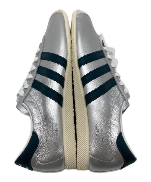 adidas（アディダス）adidas (アディダス) PARIS W　レザースニーカー　 シルバー サイズ:US 5 1/2 未使用品の古着・服飾アイテム