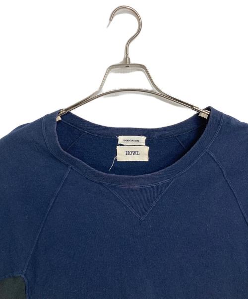 UNDERCOVERISM（アンダーカバーイズム）UNDERCOVERISM (アンダーカバーイズム) HOWL (ハウル) リメイクTシャツ　デザイントップス　日本製 ネイビー サイズ:FREEの古着・服飾アイテム