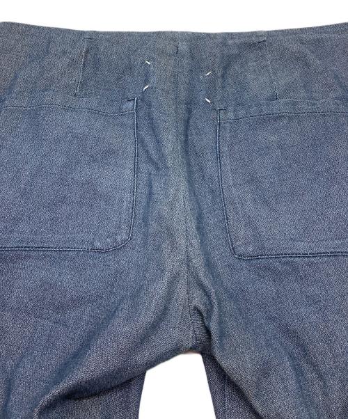Maison Martin Margiela 14（メゾンマルタンマルジェラ 14）Maison Martin Margiela 14 (メゾンマルタンマルジェラ 14) マックイーンパンツ ブルー サイズ:44（実寸参照）の古着・服飾アイテム