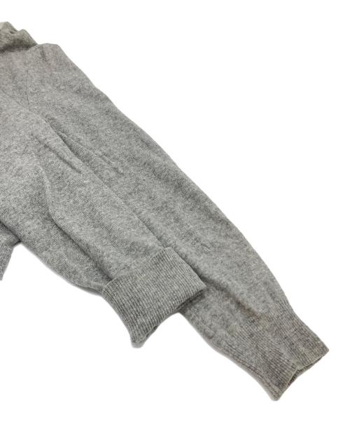 PLAY COMME des GARCONS（プレイコムデギャルソン）PLAY COMME des GARCONS (プレイコムデギャルソン) ニットカーディガン　ウールカーディガン　日本製 グレー サイズ:Sの古着・服飾アイテム