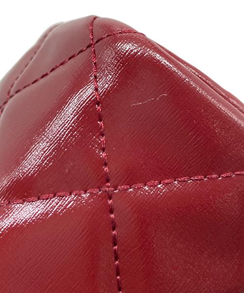 CHARLES & KEITH（チャールズアンドキース）CHARLES & KEITH (チャールズアンドキース) Janie 2WAYミニキルティングバッグ　ハンドバッグ　ショルダーバッグ　セレモニー レッド サイズ:実寸参照の古着・服飾アイテム