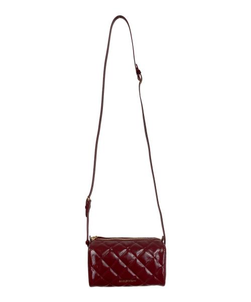 CHARLES & KEITH（チャールズアンドキース）CHARLES & KEITH (チャールズアンドキース) Janie 2WAYミニキルティングバッグ　ハンドバッグ　ショルダーバッグ　セレモニー レッド サイズ:実寸参照の古着・服飾アイテム