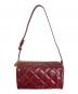 CHARLES & KEITH（チャールズアンドキース）の古着「Janie 2WAYミニキルティングバッグ　ハンドバッグ　ショルダーバッグ　セレモニー」｜レッド