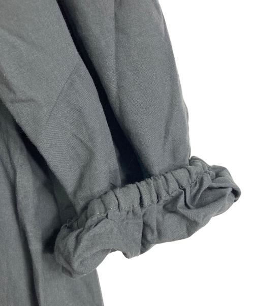 Ameri（アメリ）AMERI (アメリ) メディ2WAYボリュームスカラップレースドレス　ロングワンピース グレー サイズ:Mの古着・服飾アイテム