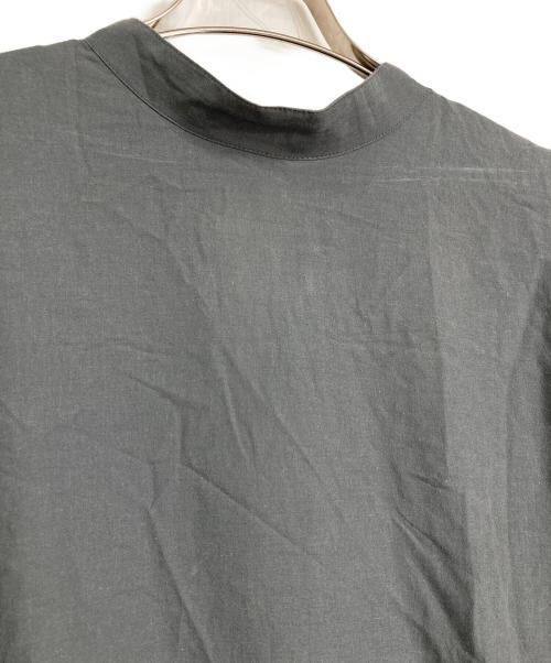 Ameri（アメリ）AMERI (アメリ) メディ2WAYボリュームスカラップレースドレス　ロングワンピース グレー サイズ:Mの古着・服飾アイテム