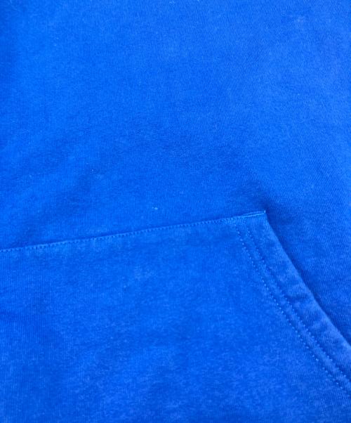 SUPREME（シュプリーム）Supreme (シュプリーム) Mirrored Logo Hooded Sweatshirt スウェットパーカー　19AW ブルー サイズ:Lの古着・服飾アイテム