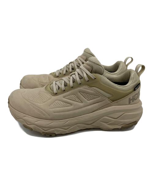 HOKAONEONE（ホカオネオネ）HOKAONEONE (ホカオネオネ) Challenger low Gore-tex  チャレンジャー　ロウ　ゴアテックス　スポーツ　アウトドア ベージュ サイズ:US 9.5  2Eの古着・服飾アイテム