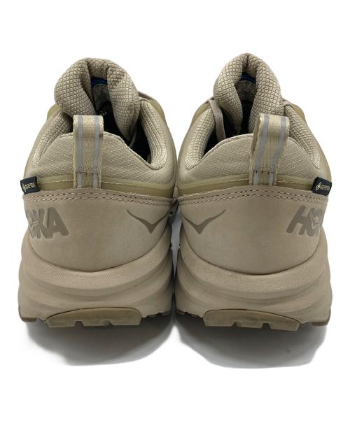 HOKAONEONE（ホカオネオネ）HOKAONEONE (ホカオネオネ) Challenger low Gore-tex  チャレンジャー　ロウ　ゴアテックス　スポーツ　アウトドア ベージュ サイズ:US 9.5  2Eの古着・服飾アイテム