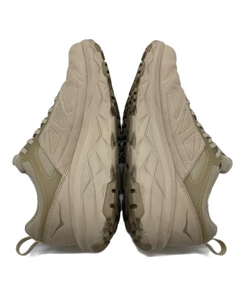HOKAONEONE（ホカオネオネ）HOKAONEONE (ホカオネオネ) Challenger low Gore-tex  チャレンジャー　ロウ　ゴアテックス　スポーツ　アウトドア ベージュ サイズ:US 9.5  2Eの古着・服飾アイテム