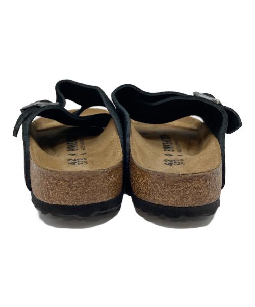 BIRKENSTOCK（ビルケンシュトック）BIRKENSTOCK (ビルケンシュトック) サンダル　チューリッヒ　Zurich ブラック サイズ:42の古着・服飾アイテム