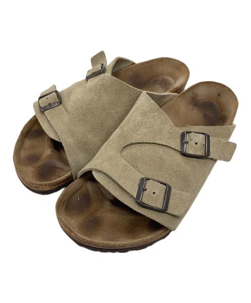 BIRKENSTOCK（ビルケンシュトック）BIRKENSTOCK (ビルケンシュトック) サンダル　チューリッヒ　Zurich ベージュ サイズ:41の古着・服飾アイテム