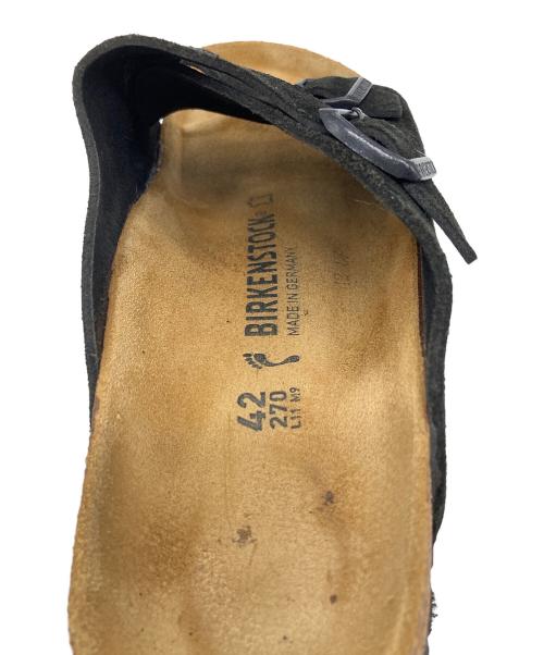 BIRKENSTOCK（ビルケンシュトック）BIRKENSTOCK (ビルケンシュトック) サンダル　チューリッヒ　Zurich ブラック サイズ:42の古着・服飾アイテム