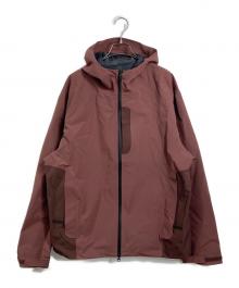 HIKING PATROL（ハイキングパトロール）の古着「ARC 3L SHELL JACKET  ナイロンジャケット」｜ブラウン