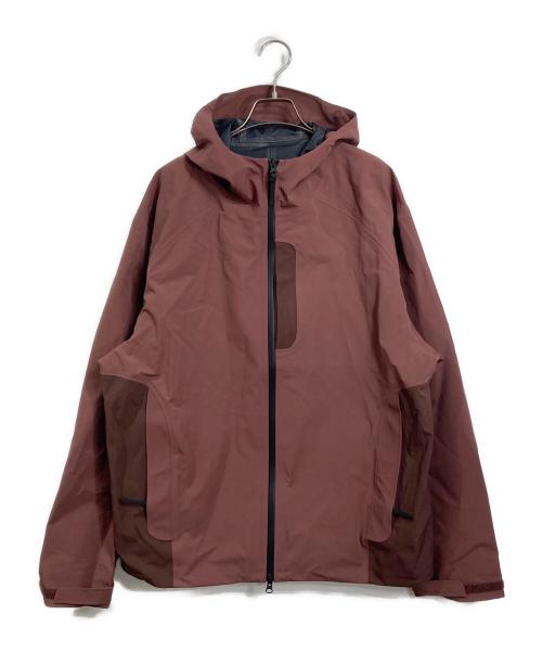 HIKING PATROL（ハイキングパトロール）HIKING PATROL (ハイキングパトロール) ARC 3L SHELL JACKET  ナイロンジャケット ブラウン サイズ:Lの古着・服飾アイテム