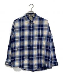 L.L.Bean（エルエルビーン）の古着「【古着】USA製チェックシャツ　コットンシャツ　USA製」｜ブルー×ホワイト