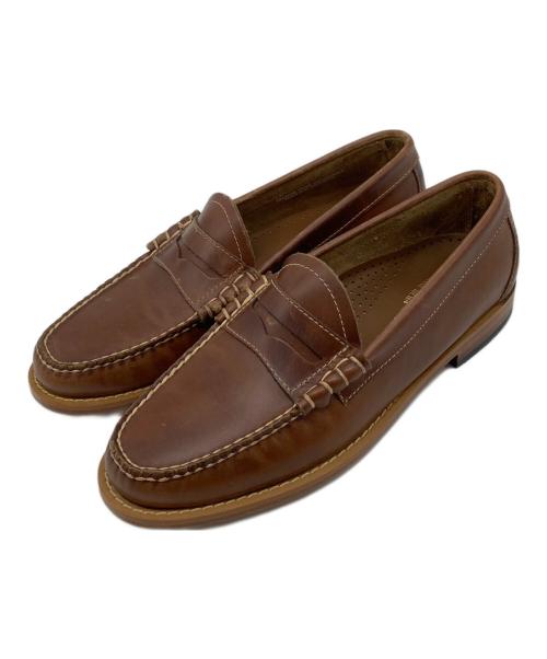 G.H.BASS（ジーエイチバス）G.H.BASS (ジーエイチバス) コインローファー　レザーシューズ ブラウン サイズ:40の古着・服飾アイテム