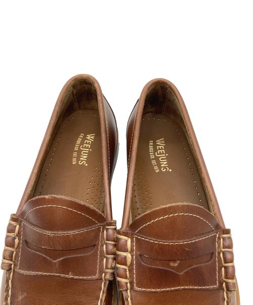 G.H.BASS（ジーエイチバス）G.H.BASS (ジーエイチバス) コインローファー　レザーシューズ ブラウン サイズ:40の古着・服飾アイテム