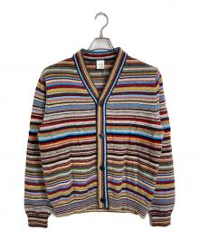 PAUL SMITH（ポールスミス）の古着「"Signature Stripe" カーディガン」｜マルチカラー