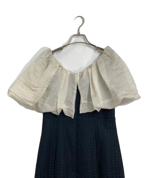 LeJa（レジャ）LeJa (レジャ) 2WAYオフショルダーパフスリーブマーメイドドレス ブラック サイズ:Sの古着・服飾アイテム