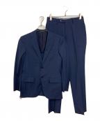 green label relaxingグリーンレーベルリラクシング）の古着「REDA トロピカルムジ 2B RV スーツジャケット」｜ネイビー