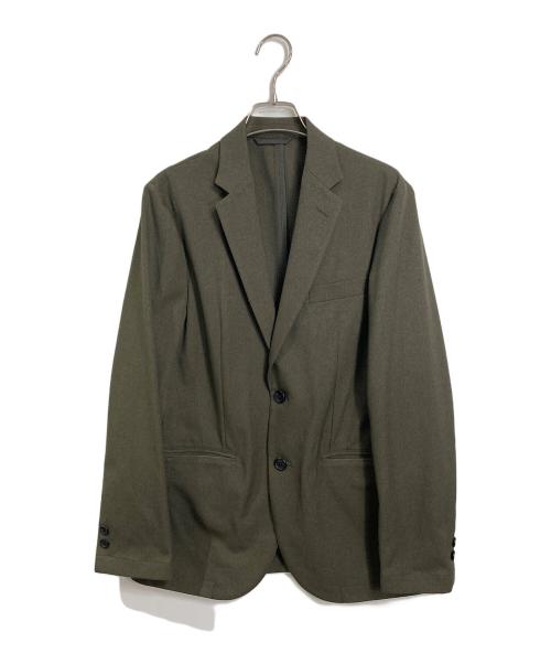 green label relaxing（グリーンレーベルリラクシング）green label relaxing (グリーンレーベルリラクシング) JUST fit Wライク セットアップ ジャケット＆パンツ グリーン サイズ:Sの古着・服飾アイテム