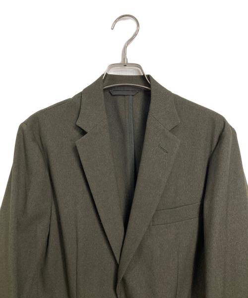 green label relaxing（グリーンレーベルリラクシング）green label relaxing (グリーンレーベルリラクシング) JUST fit Wライク セットアップ ジャケット＆パンツ グリーン サイズ:Sの古着・服飾アイテム