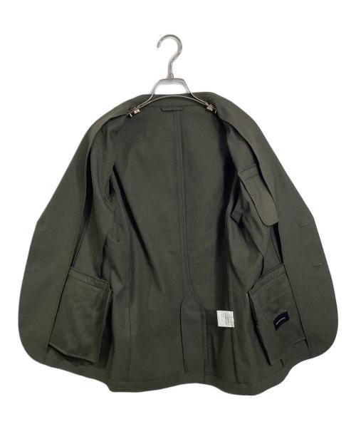 green label relaxing（グリーンレーベルリラクシング）green label relaxing (グリーンレーベルリラクシング) JUST fit Wライク セットアップ ジャケット＆パンツ グリーン サイズ:Sの古着・服飾アイテム