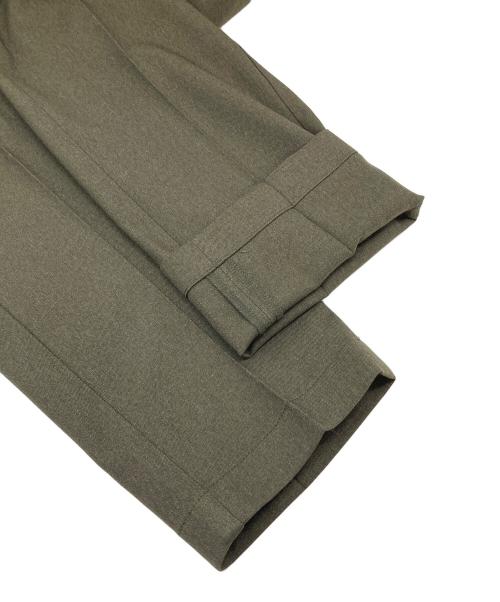 green label relaxing（グリーンレーベルリラクシング）green label relaxing (グリーンレーベルリラクシング) JUST fit Wライク セットアップ ジャケット＆パンツ グリーン サイズ:Sの古着・服飾アイテム