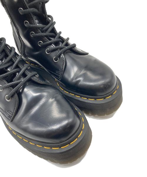Dr.Martens（ドクターマーチン）Dr.Martens (ドクターマーチン) JADON 8ホールブーツ ブラック サイズ:UK5  US7の古着・服飾アイテム