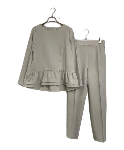 MICA&DEAL（マイカアンドディール）MICA&DEAL (マイカアンドディール) ペプラムセットアップ ピンク サイズ:36の古着・服飾アイテム