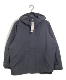 UNIQLO U（ユニクロ ユー）の古着「ブロックテックユーティリティパーカ　ナイロンパーカー　撥水ジャケット」｜グレー