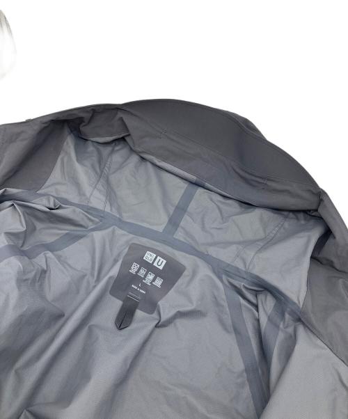 UNIQLO U（ユニクロ ユー）UNIQLO U (ユニクロ ユー) ブロックテックユーティリティパーカ　ナイロンパーカー　撥水ジャケット グレー サイズ:L 未使用品の古着・服飾アイテム