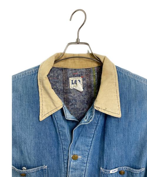 LEE（リー）LEE (リー) 【古着】70's‐80's デニム カバーオール　アウター　USA製 ブルー サイズ:実寸参照の古着・服飾アイテム