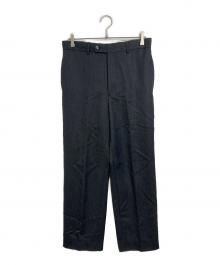 YLEVE（イレーヴ）の古着「ウールモヘアギャバジンストレートレッグパンツ」｜グレー