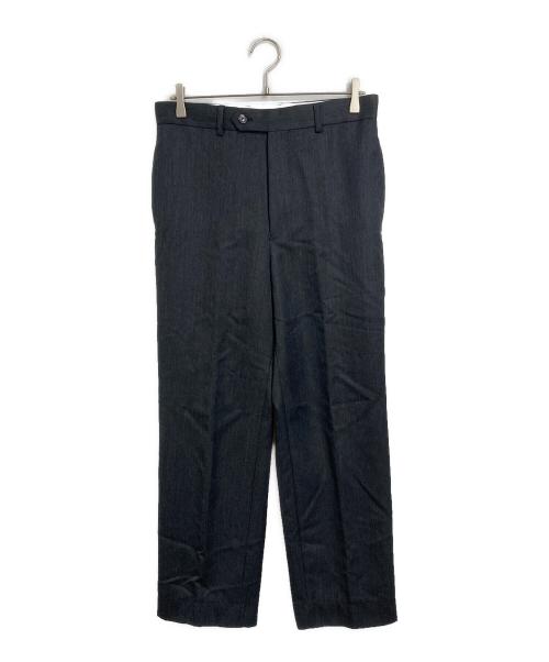 YLEVE（イレーヴ）YLEVE (イレーヴ) ウールモヘアギャバジンストレートレッグパンツ グレー サイズ:3の古着・服飾アイテム