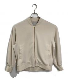 UNFILO（アンフィーロ）の古着「ヘビロテブルゾン　アウター　ライトアウター」｜ベージュ