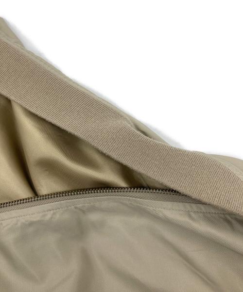JOURNAL STANDARD（ジャーナルスタンダード）JOURNAL STANDARD (ジャーナルスタンダード) Reversible MA-1  リバーシブルMA-1 アウター　ライトアウター ベージュ×カーキ サイズ:実寸参照の古着・服飾アイテム