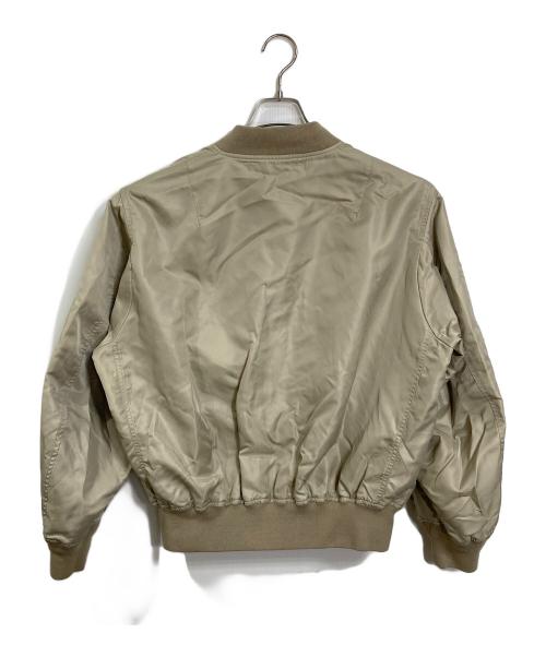 JOURNAL STANDARD（ジャーナルスタンダード）JOURNAL STANDARD (ジャーナルスタンダード) Reversible MA-1  リバーシブルMA-1 アウター　ライトアウター ベージュ×カーキ サイズ:実寸参照の古着・服飾アイテム