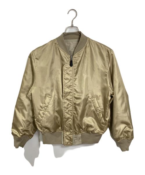 JOURNAL STANDARD（ジャーナルスタンダード）JOURNAL STANDARD (ジャーナルスタンダード) Reversible MA-1  リバーシブルMA-1 アウター　ライトアウター ベージュ×カーキ サイズ:実寸参照の古着・服飾アイテム