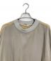 homeless tailor (ホームレステイラー) テンセルスウェット/ROUND SHOULDER CREW 日本製 ベージュ サイズ:L：8000円