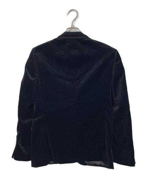 NEIL BARRETT（ニールバレット）NEIL BARRETT (ニールバレット) ベルベットテーラードジャケット ブラック サイズ:2の古着・服飾アイテム