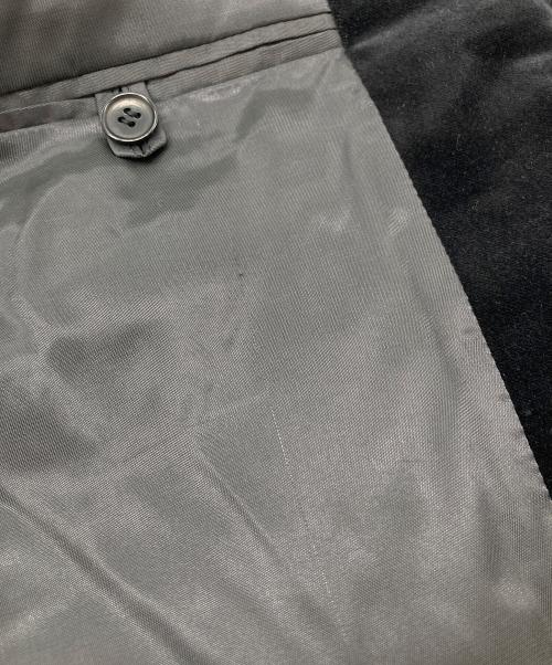 NEIL BARRETT（ニールバレット）NEIL BARRETT (ニールバレット) ベルベットテーラードジャケット ブラック サイズ:2の古着・服飾アイテム