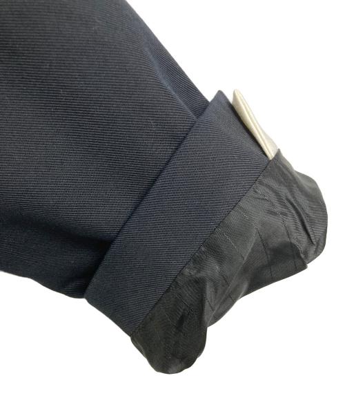 HUGO BOSS（ヒューゴ ボス）HUGO BOSS (ヒューゴ ボス) バイカラーテーラードジャケット　アウター　ライトアウター　セレモニー ブラック サイズ:46の古着・服飾アイテム